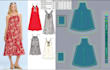 make digital PDF sewing pattern for you clothing manufacturer ready