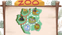 make animal vector map, animal of a country, zoo animal and predator animal map