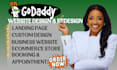 godaddy website design godaddy website redesign godaddy