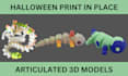 sculpt 3d bjd model, 3d articulated model 3d doll sculpt 3d flexi model 3d toy