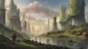 draw environmental concept art and illustrations