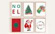 create digital christmas wall art for holiday