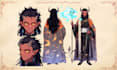 draw your character sheet design for book,comic or original character
