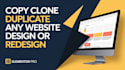 clone or duplicate any website