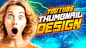 design attractive thumbnail in 3 hours