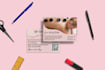 create a postcard, rack card, door hanger