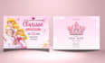 design themed birthday cards and invitation