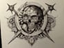 develop custom tattoo design, sketch