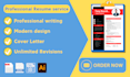 do CV and resume builder task