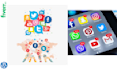 set up all social media accounts and your business pages