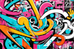 do illustration expressionism art, graffiti, abstract