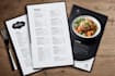 do modern restaurant menu design