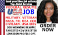 write veteran gov job, executive, usajobs, IT, cybersecurity, federal resume