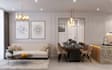 do interior design and 3d rendering for bedroom living room and kitchen