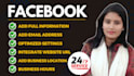 create and setup facebook business page in 24 hours