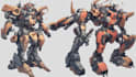 do anime style mecha robot illustrations