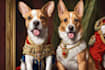 personalized renaissance royal portrait for your pet