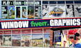 create custom window graphics, storefront stickers and shop front designs