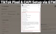 setup tiktok pixel,snapchat pixel,pinterest tag,meta pixel conversion API by GTM