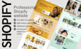 build high converting  and mobile optimized shopify website