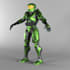 create a 3d character model for games or film