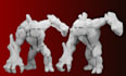 sculpt 3d model, action figure, toys, dnd for 3d printing and rendering