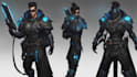 design fantasy and cyberpunk character
