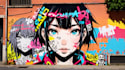 create unique street art graffiti collage