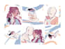 draw stickers design in anime style