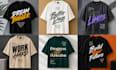 typography t shirt design and unique t shirt design