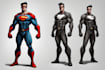 draw concept art superhero character comic style