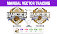 vectorize, redraw, and convert any raster image to vector