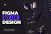 design a visually rich web platform uiux in figma