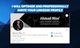 optimize and professionally write your linkedin profile