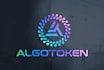make crypto coin cyber security tech and technology logo design