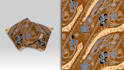 create seamless pattern design for textile