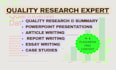 do case study analysis, research and summary writing