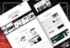 build custom website development, business website as full stack web developer