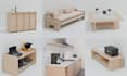 cnc furniture design and cad models and renders for