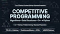 teach and solve competitive programming problems and also help in training ai