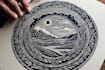 do linocut carving prints style illustration
