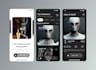 create an aesthetic web and mobile UI UX design