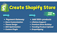 create, launch and manage shopify dropshipping store