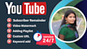 create and setup youtube channel