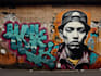 create unique street art graffiti collage