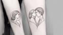 create minimalist line art tattoo with my style