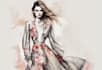 do stunning fashion illustration