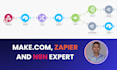 n8n automation make com automation make com n8n scenario zapier expert make com