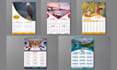 create professional wall calendar and desk calendar design