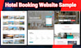build hotel booking airbnb calendar sync website